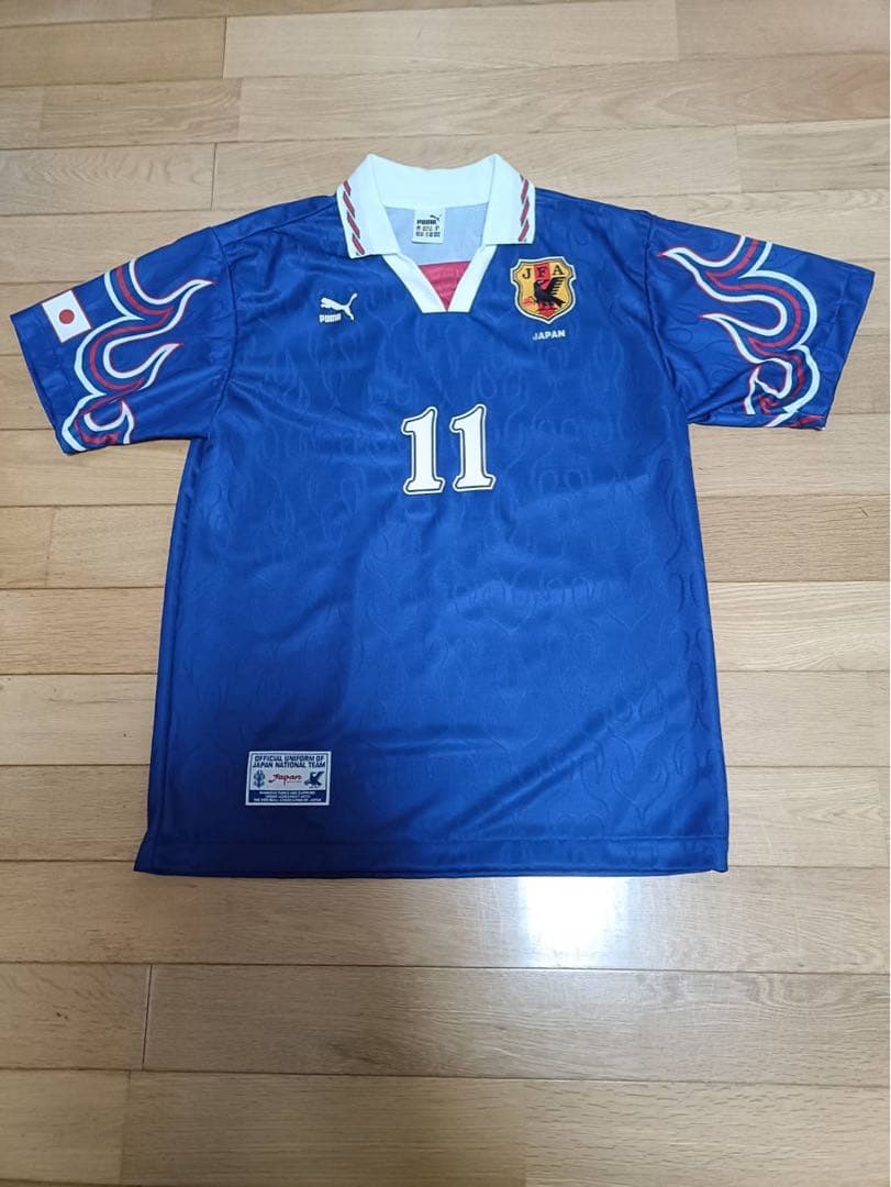 PUMA 日本代表 三浦知良 炎 ユニフォーム