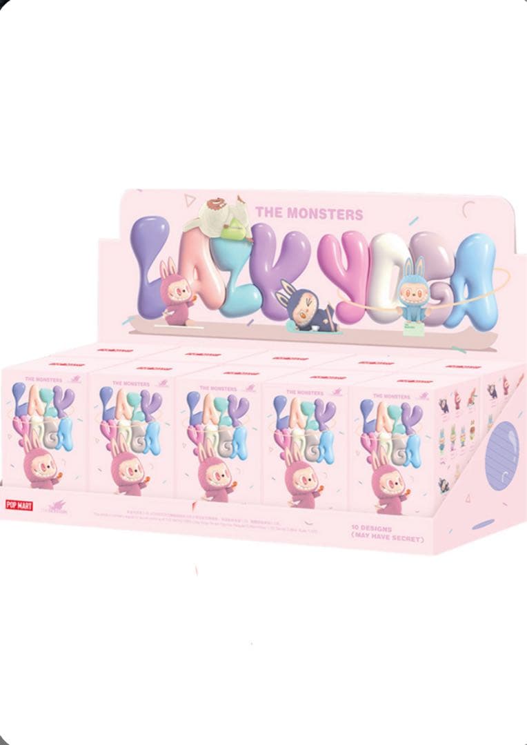 ラブブ　アソート　Lazy Yoga The Monsters