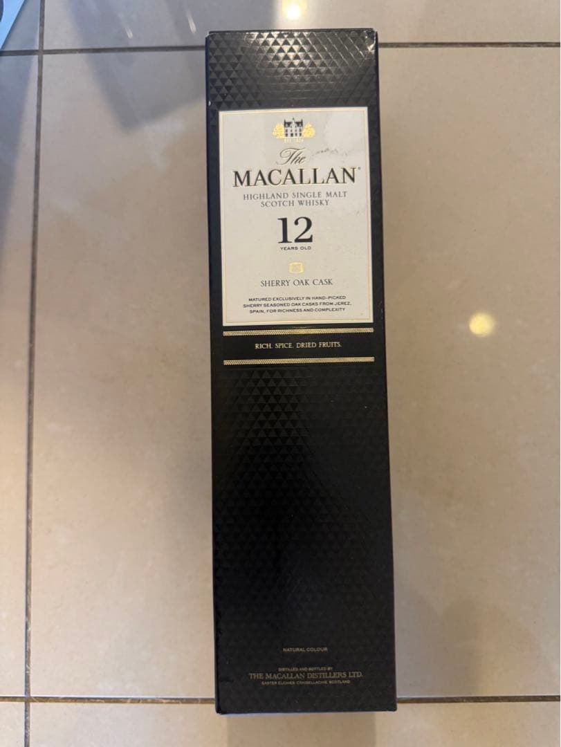 マッカラン12 年シェリーオークカスク