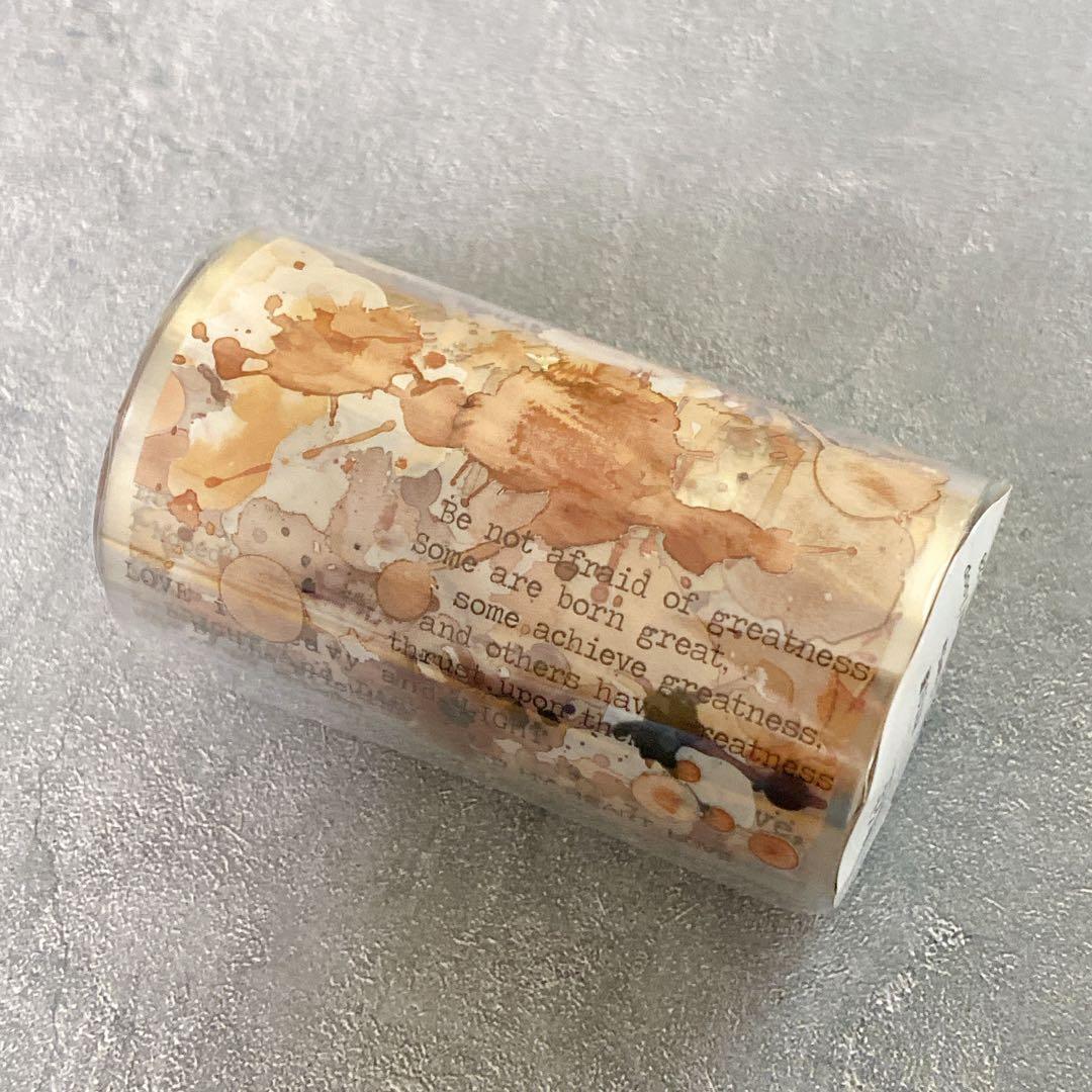 如你所愿文创《过往》海外マスキングテープ　マステ 【1720】