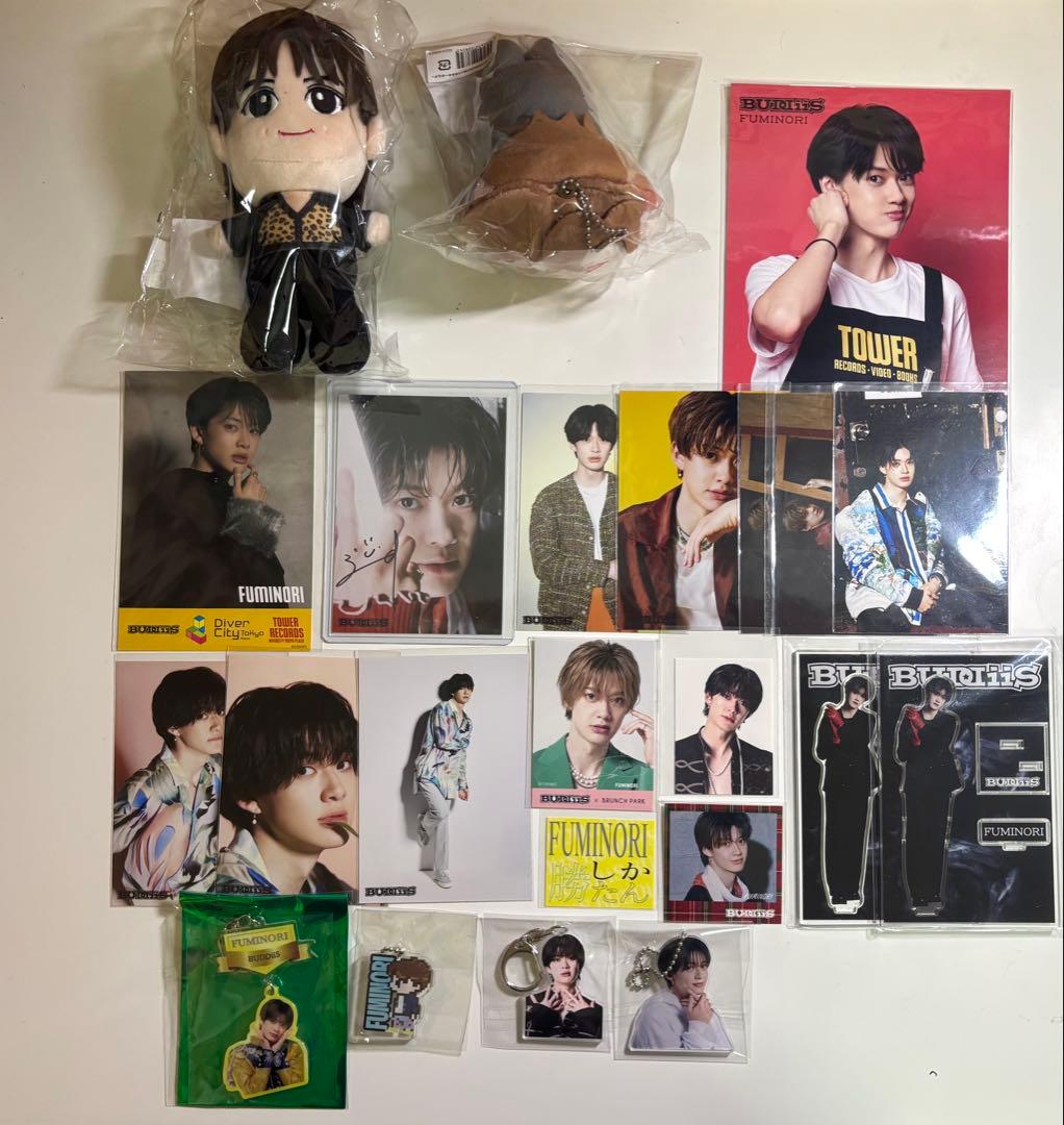 BUDDiiS FUMINORI ぬい アクスタ アクキー　生写真 ステッカー