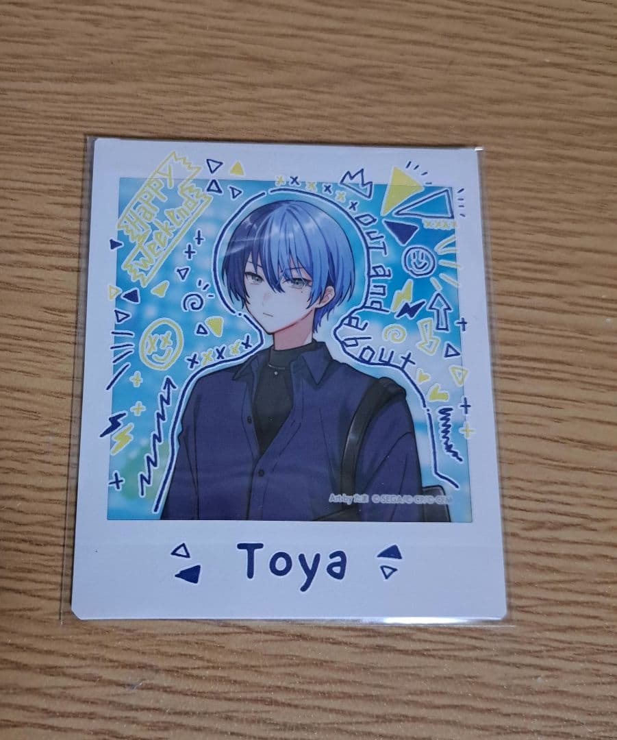 め*る様 プロセカ　青柳冬弥　クリフェス2025　チェキ　レア　箔押し　冬弥