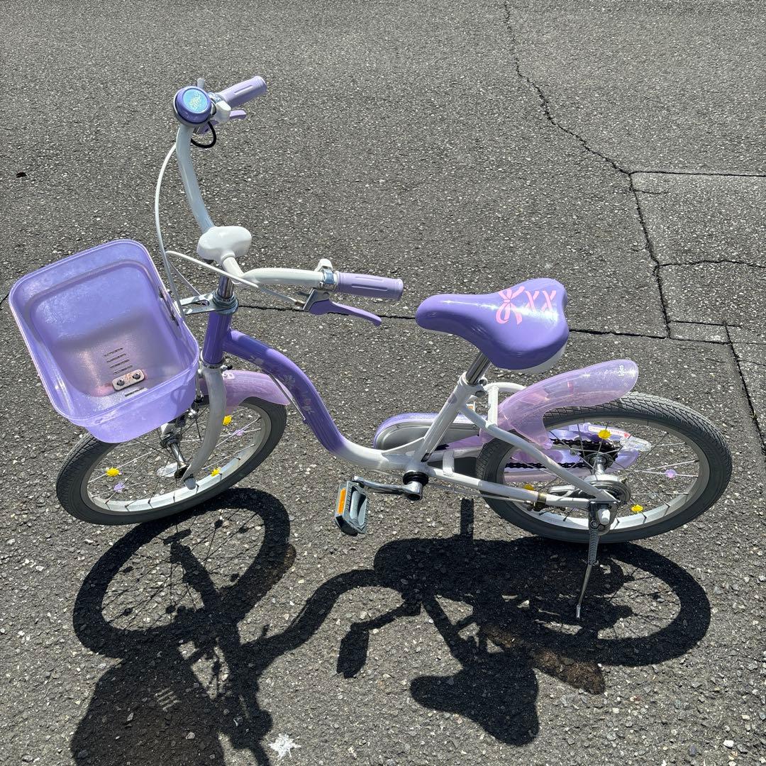 18インチ　ラプンツェル　自転車