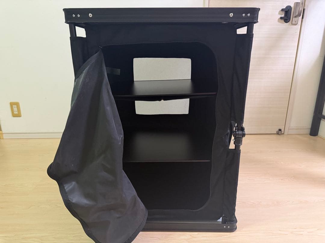 DOD マルチキッチンテーブル ブラック