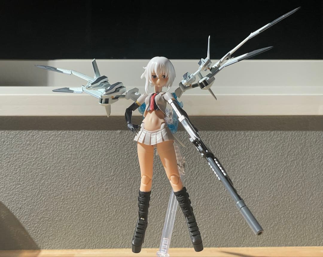 メガミデバイス アリスギア 金潟すぐみ 覚醒 ミキシング スナイパーライフル装備