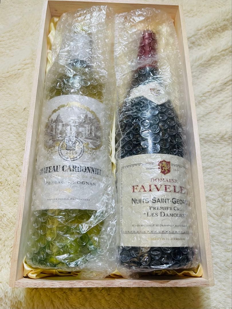 【ワイン】ドメーヌ・フェヴレ 2020 / シャトー・カルボニュー 白 2019