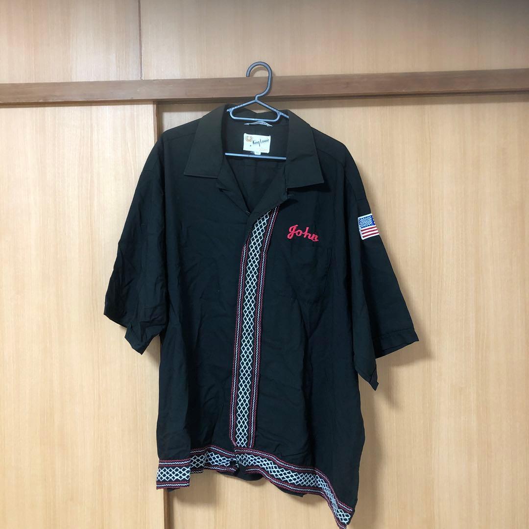 ロ*ン様 70s King Louie V.F.W. Post 1019 シャツ