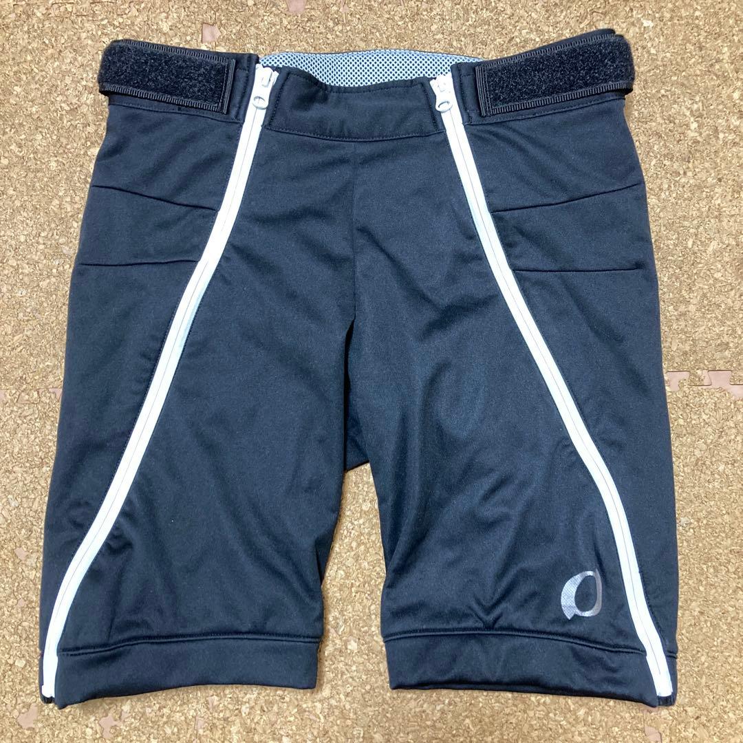 【美品】オンヨネONYONEスキーパンツ ハーフパンツスキーウェアSSメンズ黒