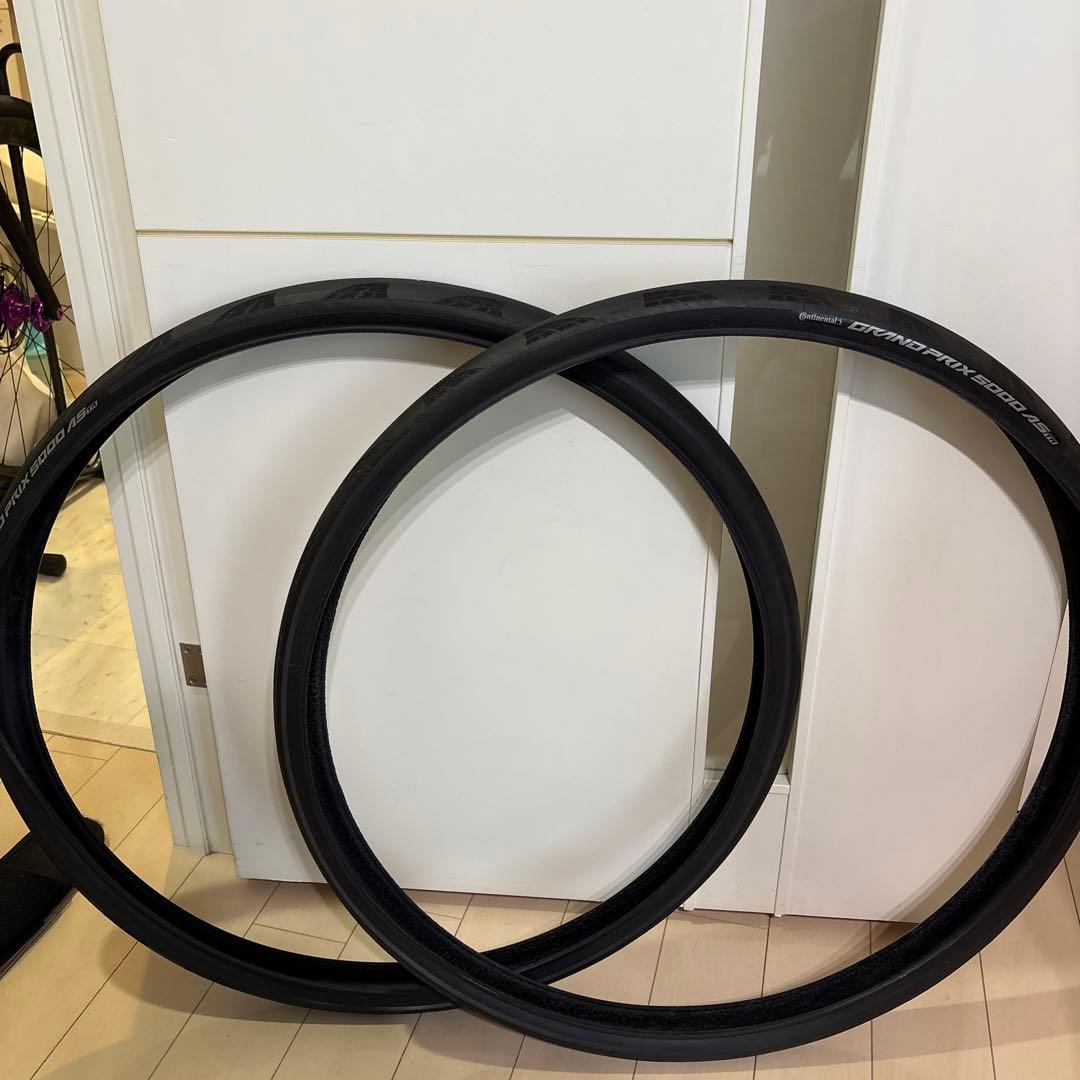 コンチネンタル gp5000 AS TR 700/35C 2本 タイヤ