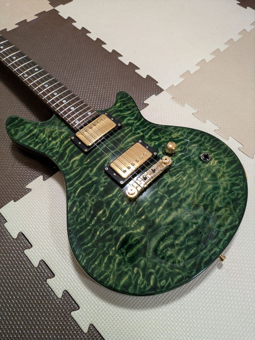 【美品】 the GazettE 麗 モデル　Edwards E-U-HL2 緑