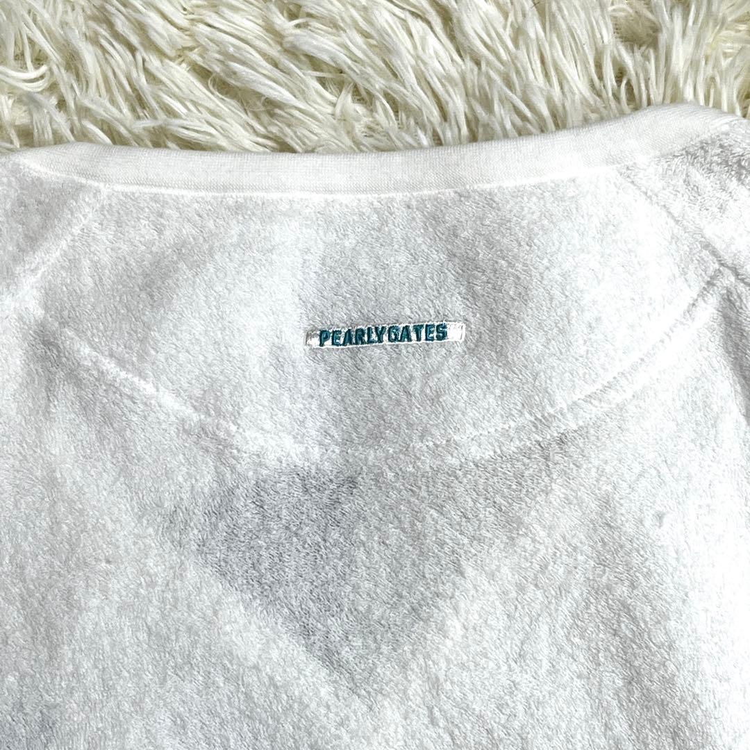 タグ付未使用品　PEARLY GATES Vネック コットンカーディガン