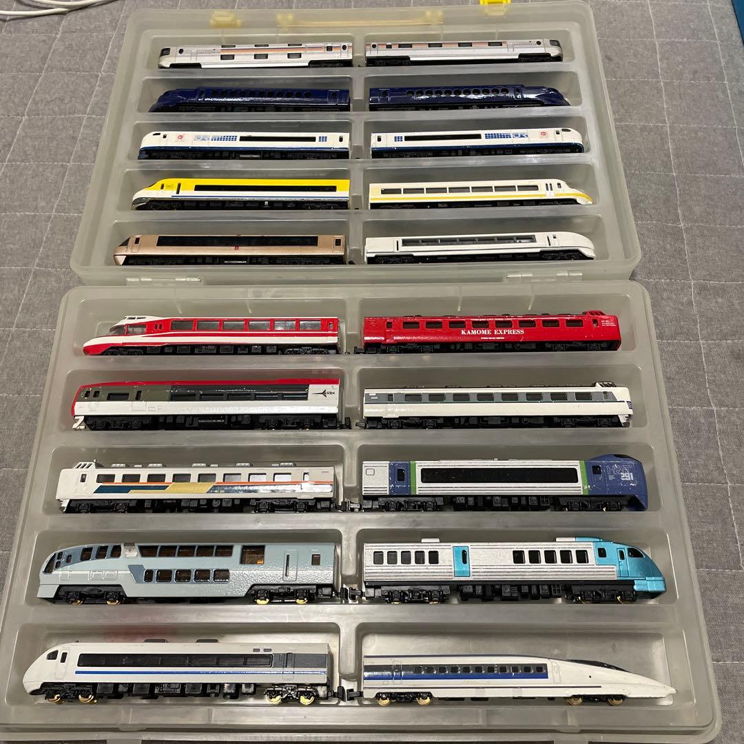 トレーンNゲージ20車両セットまとめ売り 特急・新幹線 ケース付き