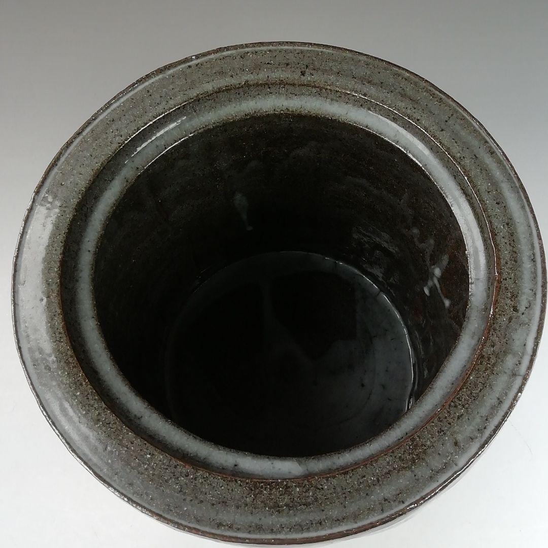 Ｗ１８９　水指　『三島暦手　水指』『山上憲一 造』　共箱　茶道具