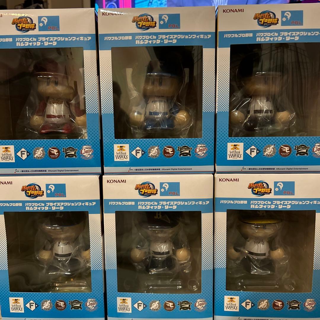 KONAMI パワプロくんフィギュア 6体セット