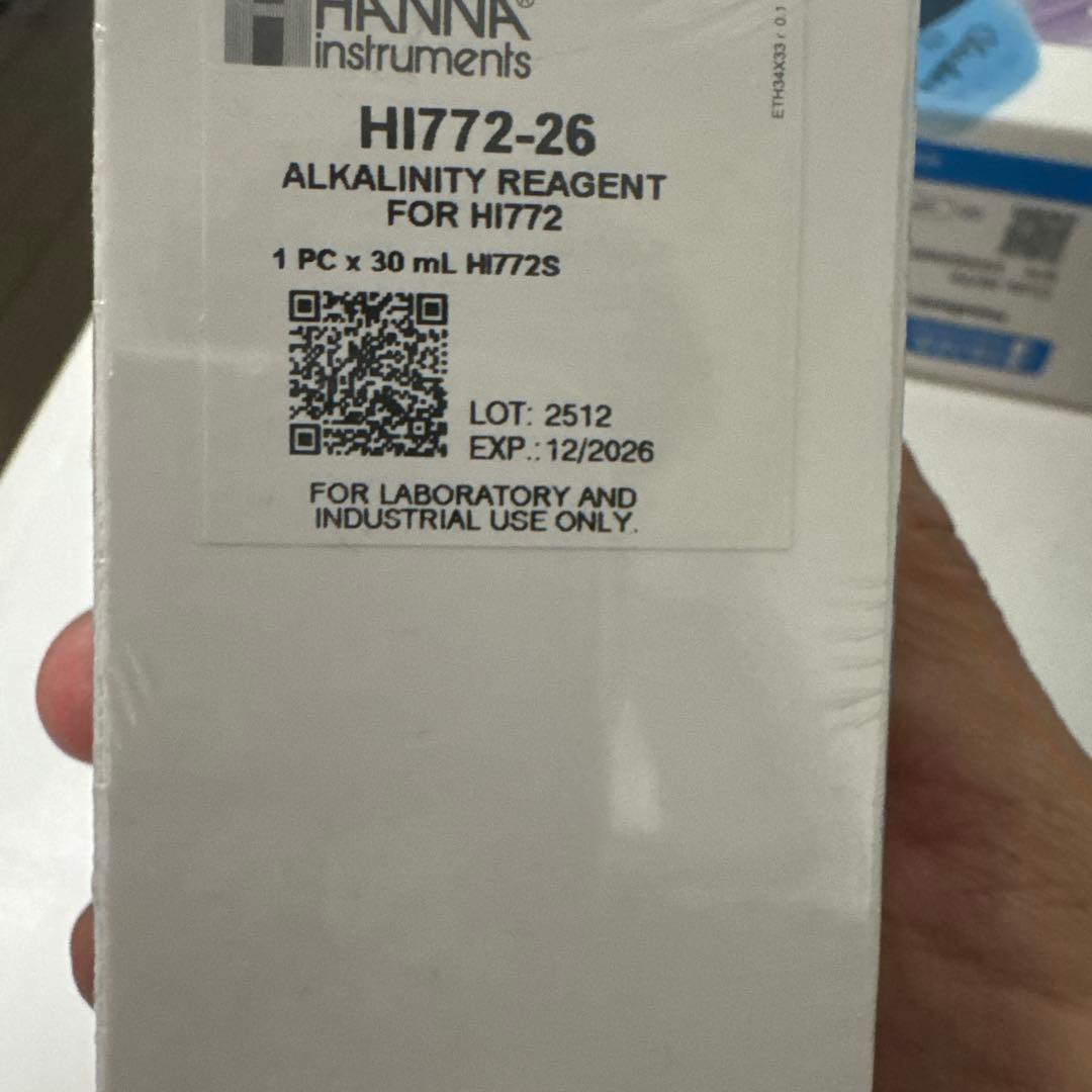 ハンナ　HI 772　吸光光度計チェッカーHC　 アルカリ度（海水用）