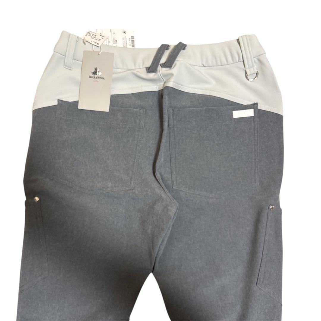 Black&White ゴルフパンツ グレー 新品未使用 美品