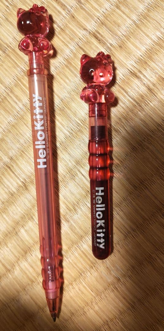 ハローキティ シャープペン＆ケース　1999年　レトロ　平成　昭和
