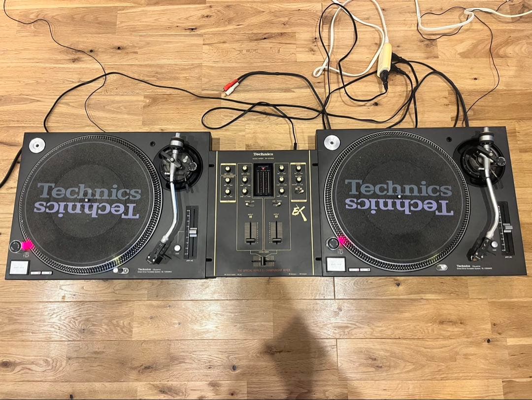 Technics SL-1200Mk 5ターンテーブル 2台ミキサー　セット