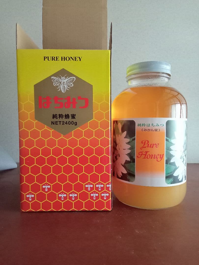 国産みかん蜂蜜2400g