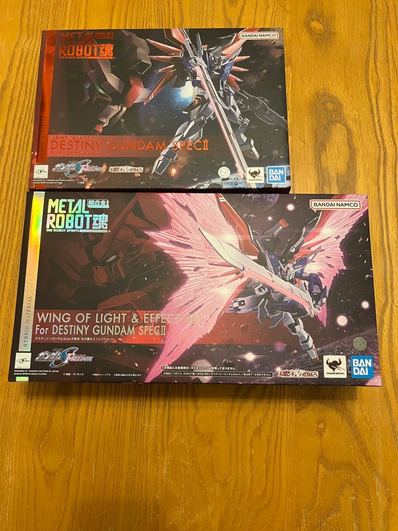 メタルロボット魂　デスティニーガンダムspecⅡ 光の翼エフェクトセット