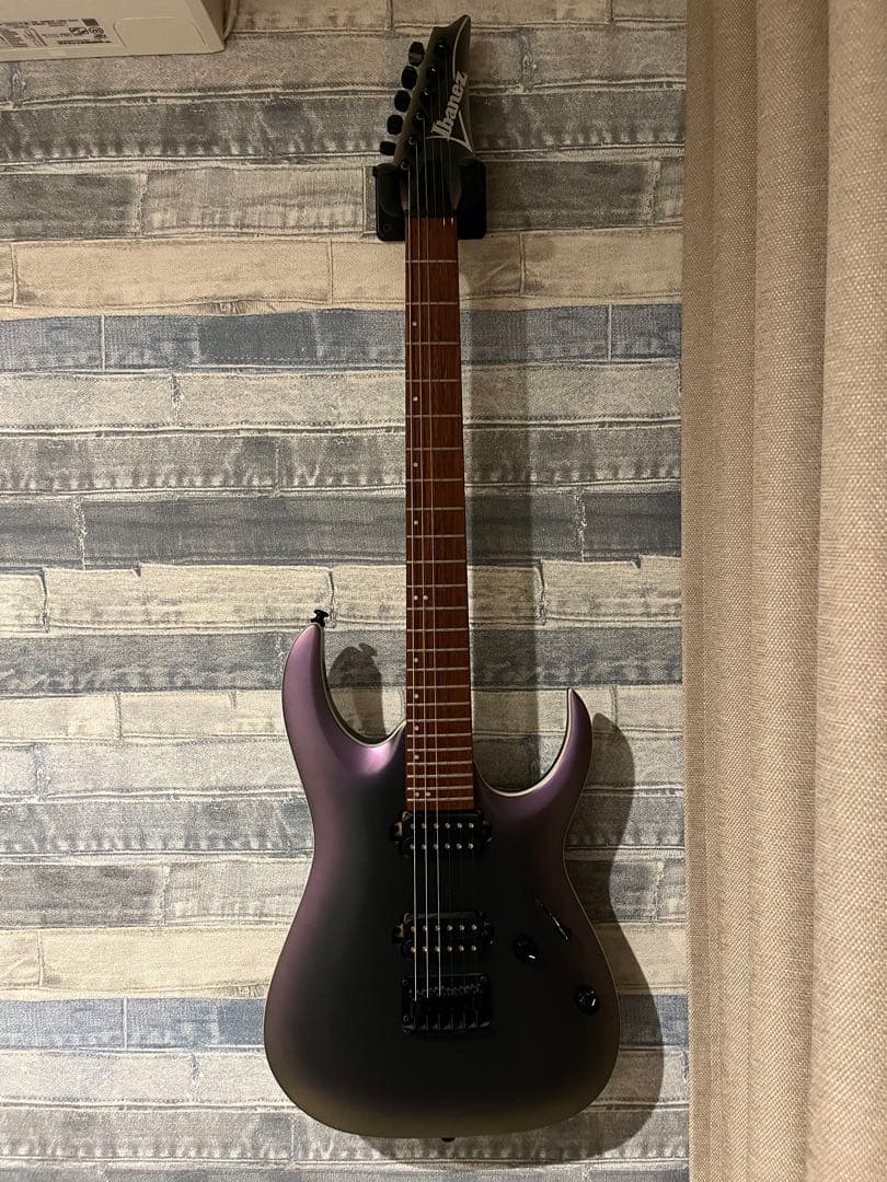 美品 アイバニーズ RGA42EX-BAM エレキギター　アンプ付き