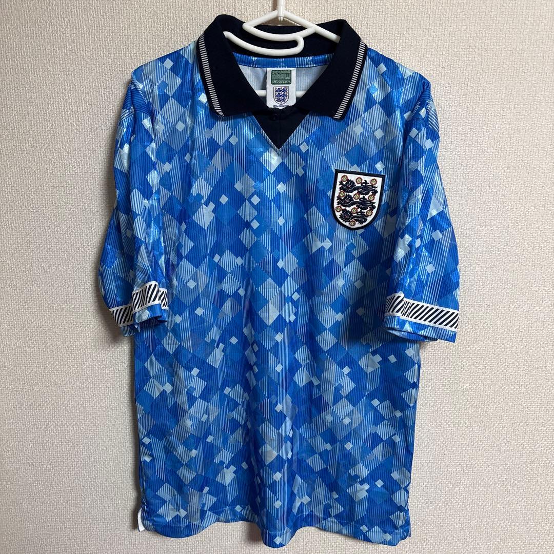 イングランド代表　1990年　復刻　ユニフォーム