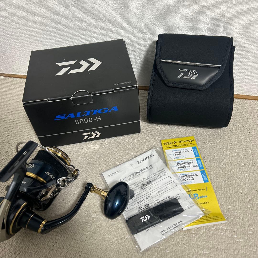 超お得❣️20SALTIGA 8000-Hスピニングリール❗️未使用の美品❗️