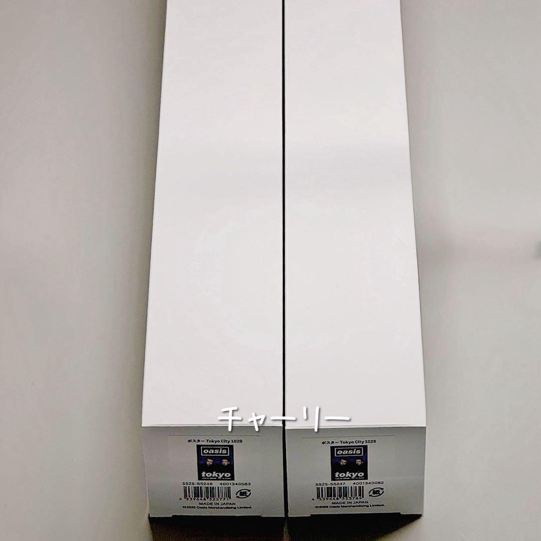 Oasis 東京ドーム 日本限定ポスター 来日公演live'25 10月26日