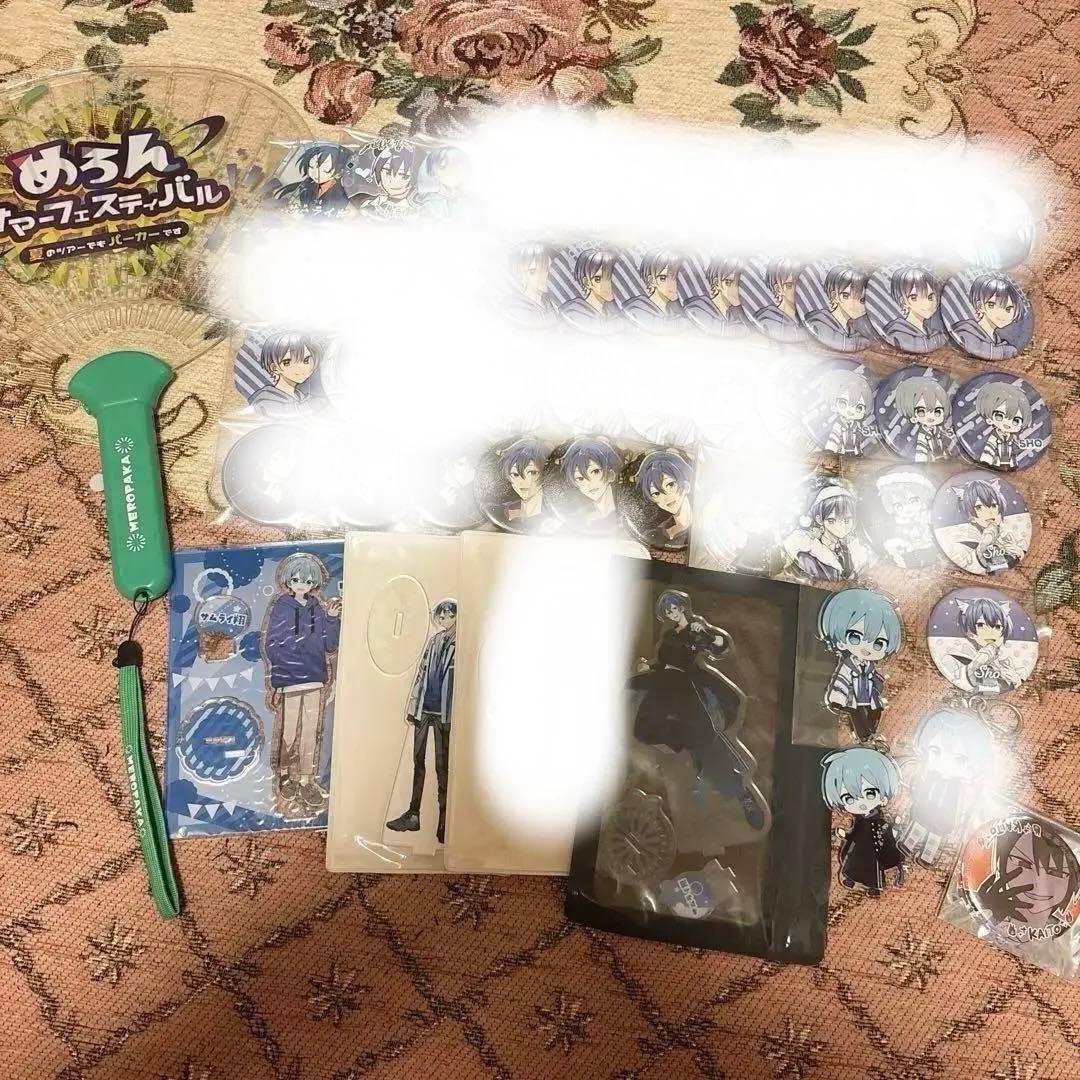 めろんぱーかー めろぱか サムライ翔 缶バッジ アクリルスタンド まとめ売り