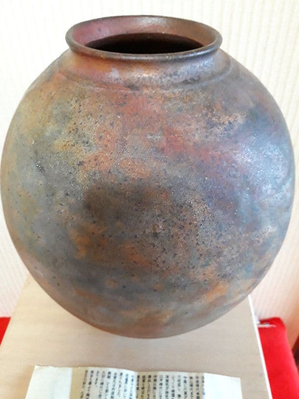 丹波立杭焼、市野晃司の壺