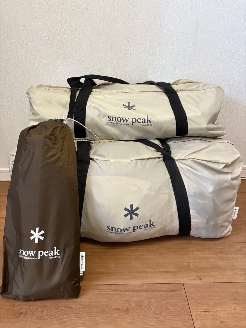 ⭐️スノーピーク（ peak）ランドロック アイボリー グランドシート付