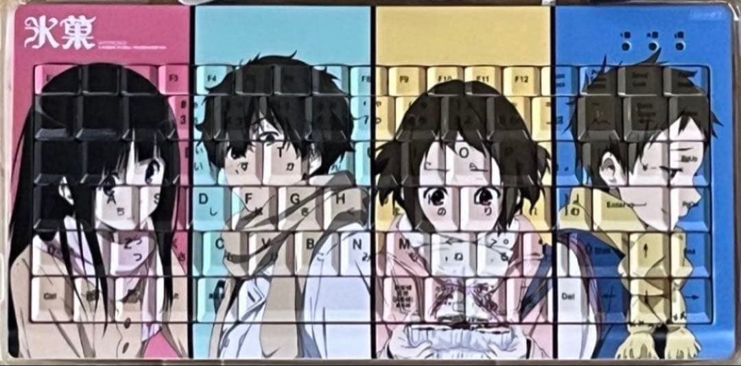 最終値下げ‼️〈未使用品〉《氷菓 古典部》京アニ描き下ろしキーボード〜とらのあな〜