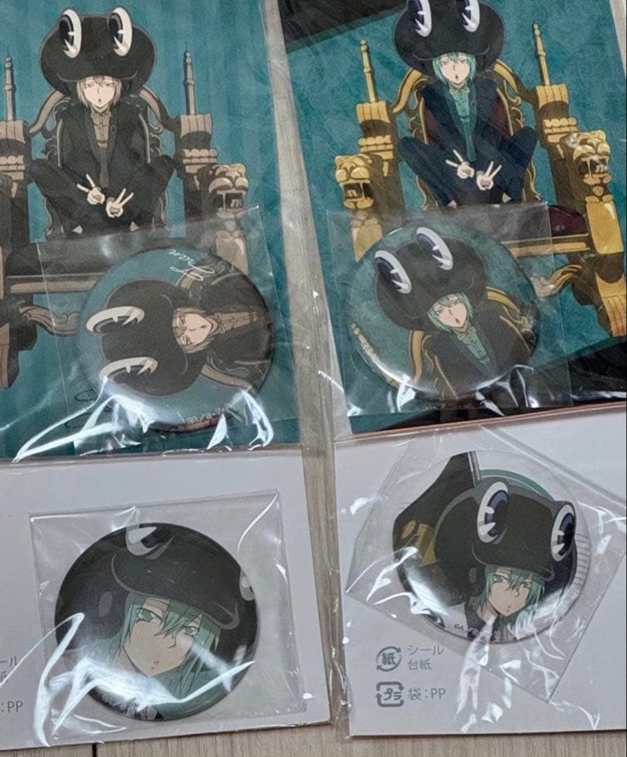 家庭教師ヒットマンREBORN フラン　くじメイト ポストカード 缶バッジ