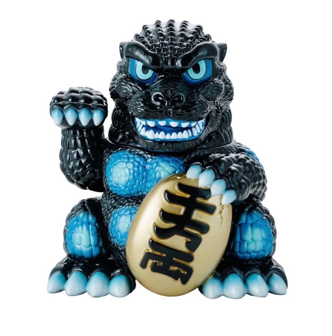 未来に帰る 招きゴジラ 青　ソフビ ワンフェス WF2026W GODZILLA