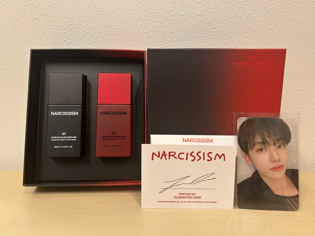 アイドル NCTDREAM JAEMIN NARCISSISM PERFUME SET