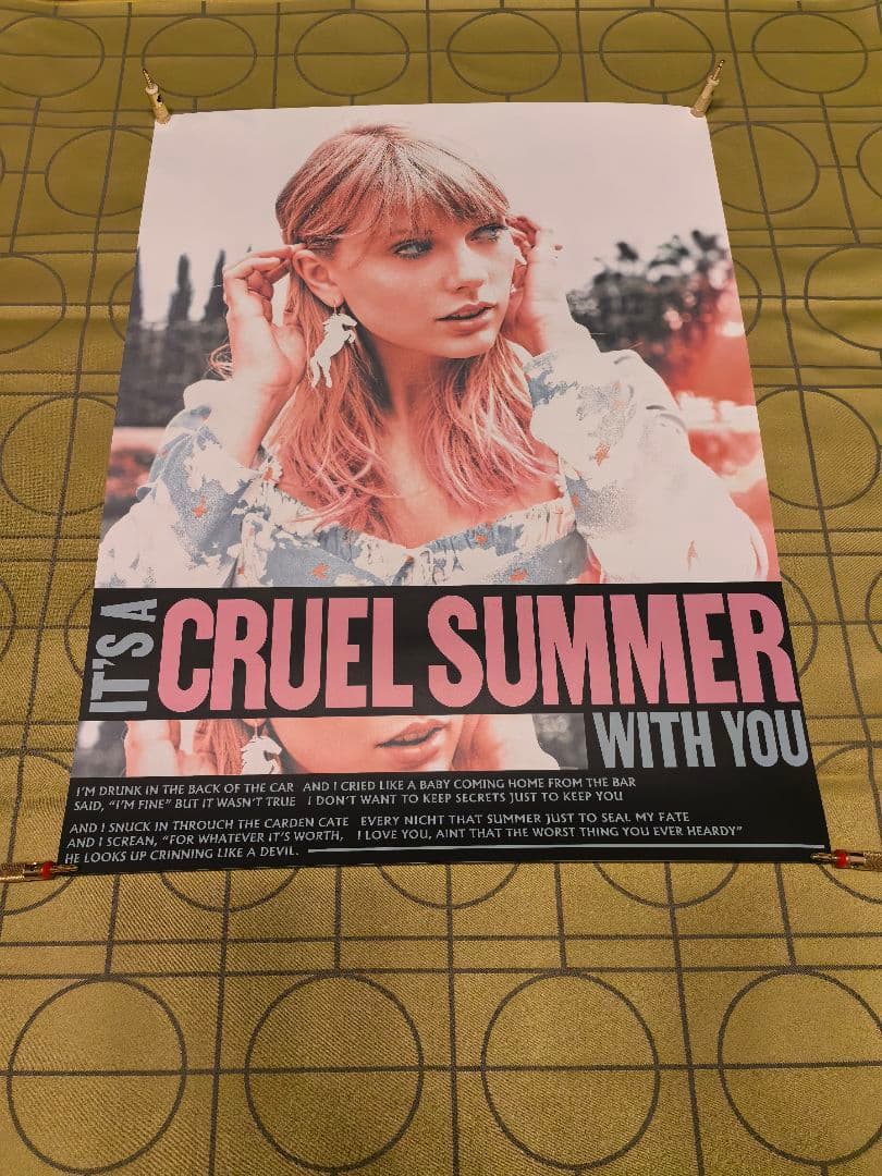ミュージシャン Taylor Swift_It's a Cruel Summer withYou