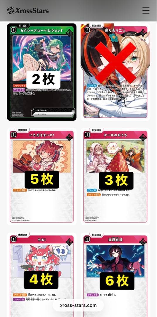 その他 Xross Stars