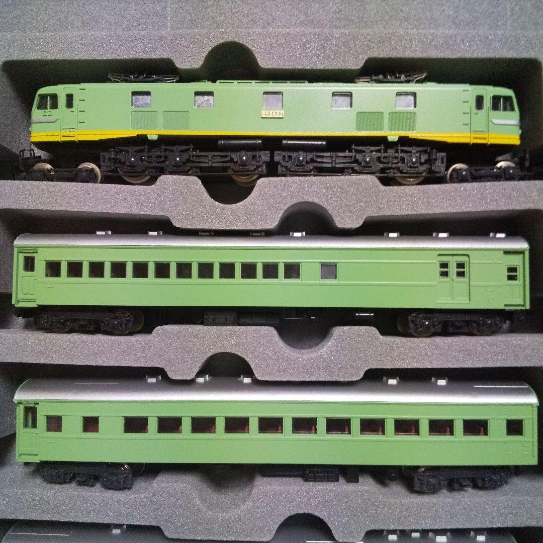 EF58 （青大将）＋客車5両セット （旧製品）