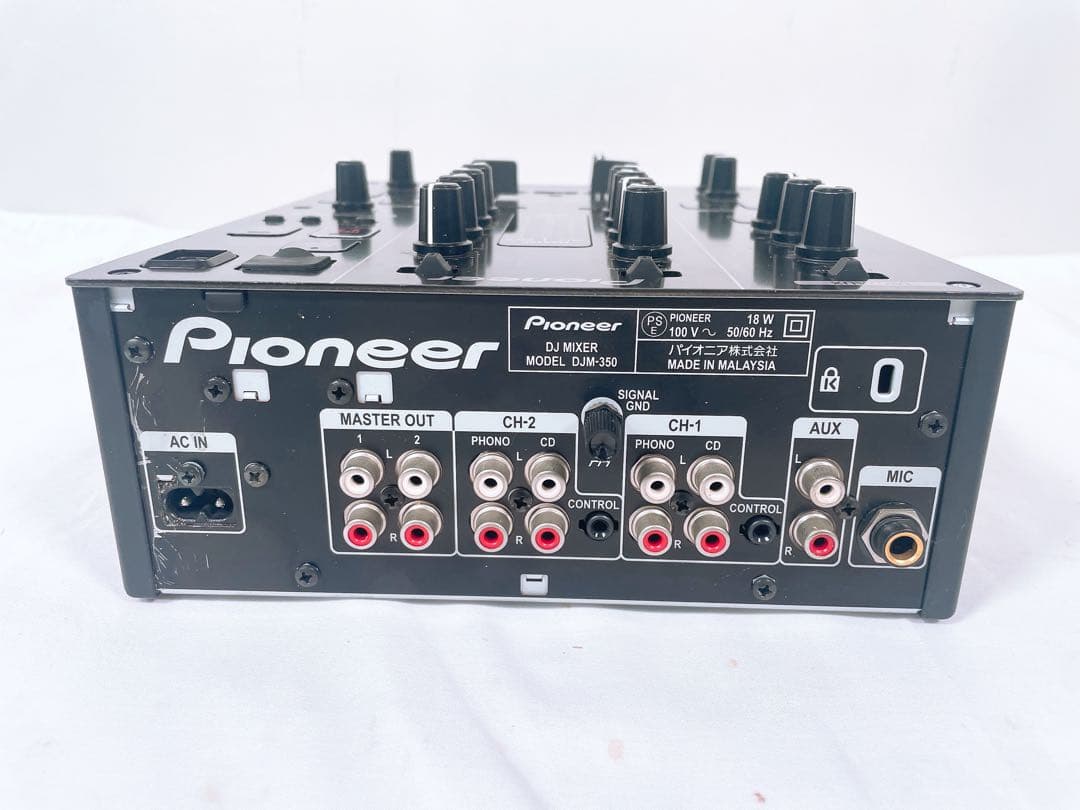 【名機】Pioneer パイオニア DJM-350 DJミキサー DJ機器