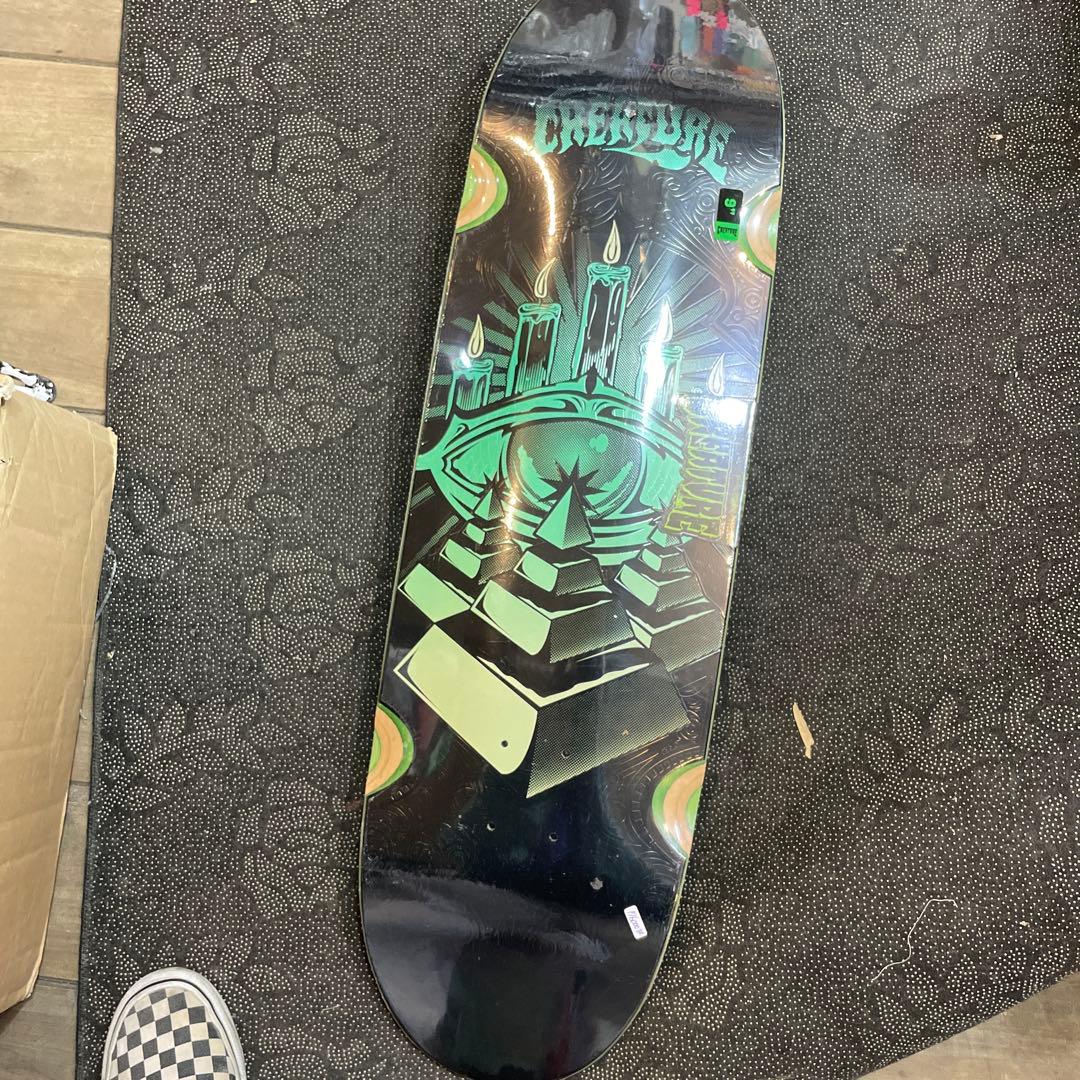 CREATURE スケートボードデッキ ピラミッドデザイン9インチ