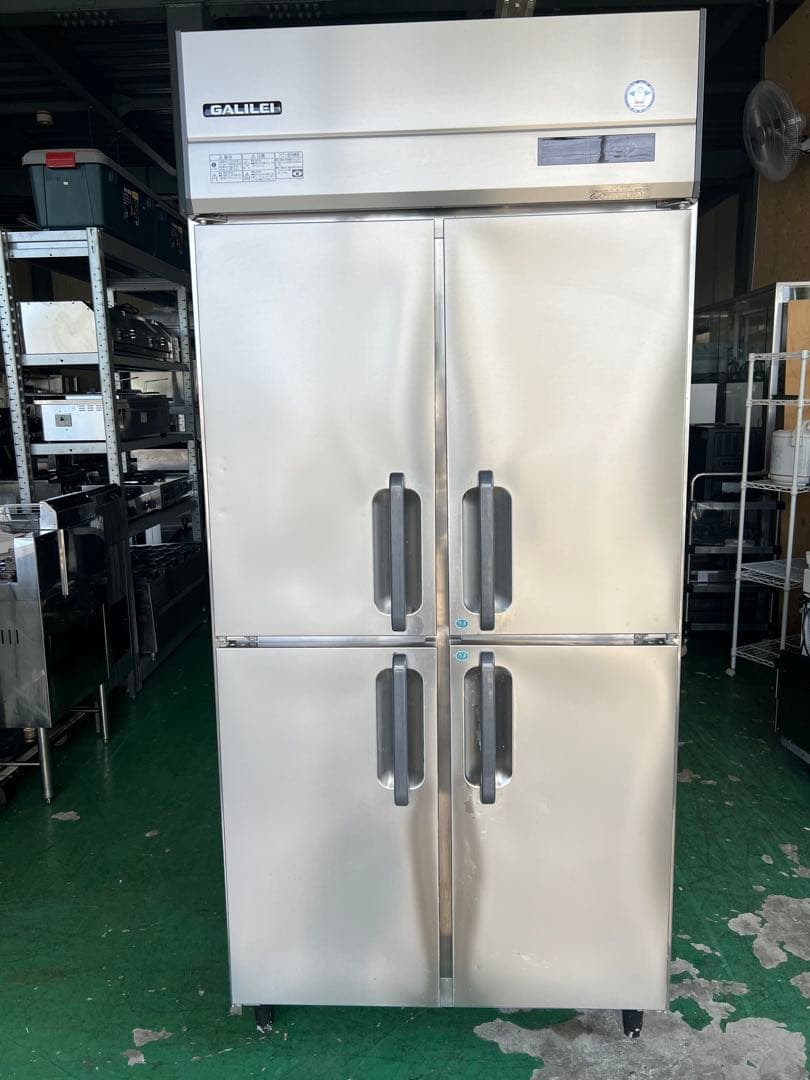 2020年フクシマガリレイ縦型冷凍冷蔵庫(2冷凍2冷蔵) 100V