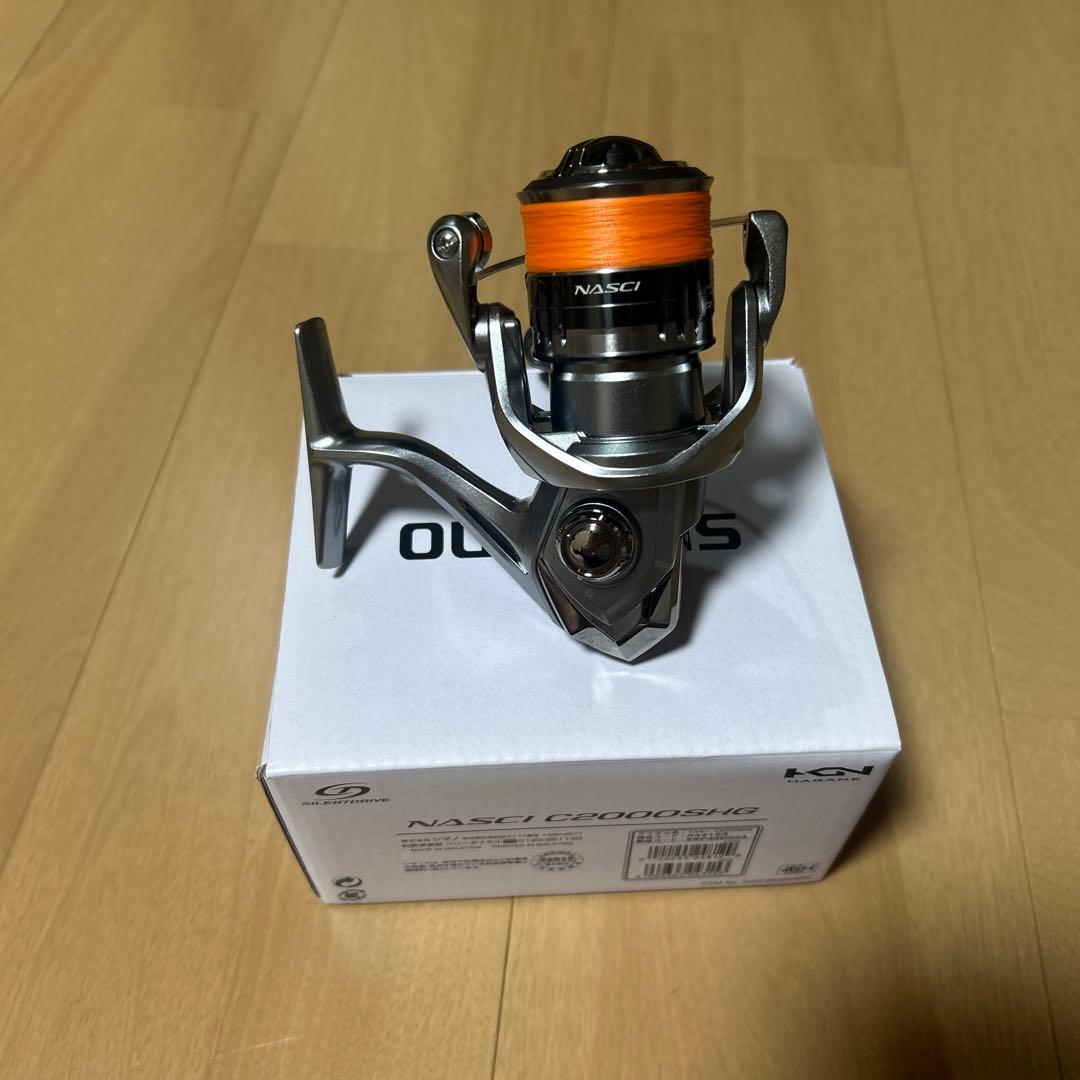 SHIMANO NASCI C2000SHG管釣り 渓流 ほぼ新品 21ナスキー