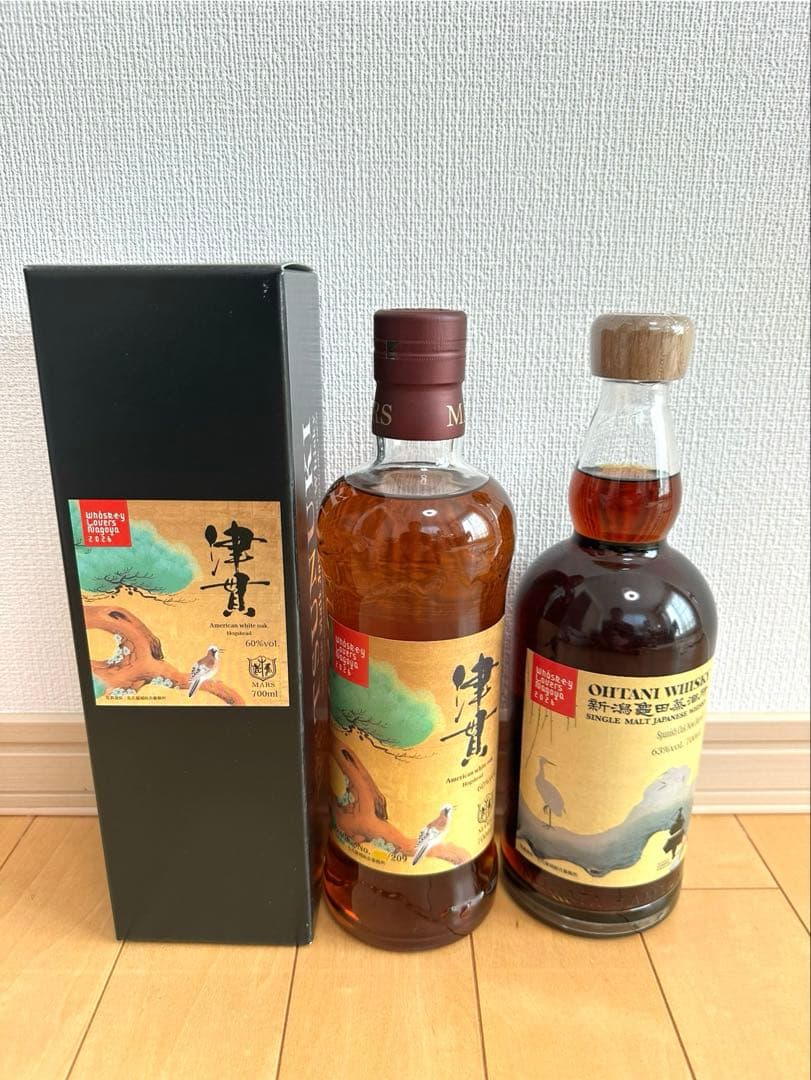 限定価格 ウイスキーラバーズ名古屋2026 フェスボトル 津貫 新潟亀田 新品