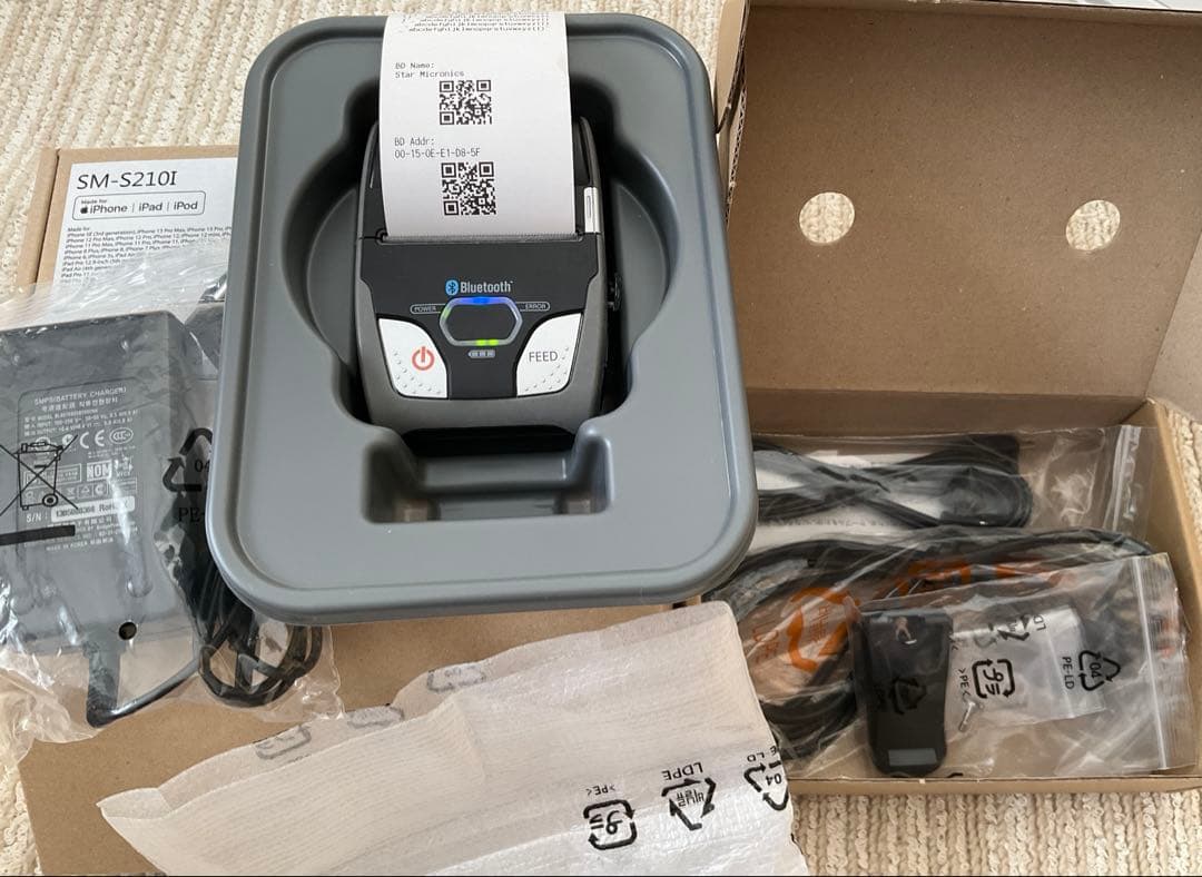 スター精密 レシートプリンター SM-S210I 程度良好