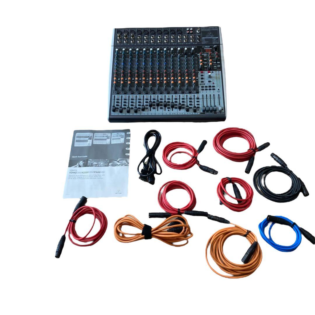 【美品】希少　BEHRINGER XENYX X2442USB アナログミキサー