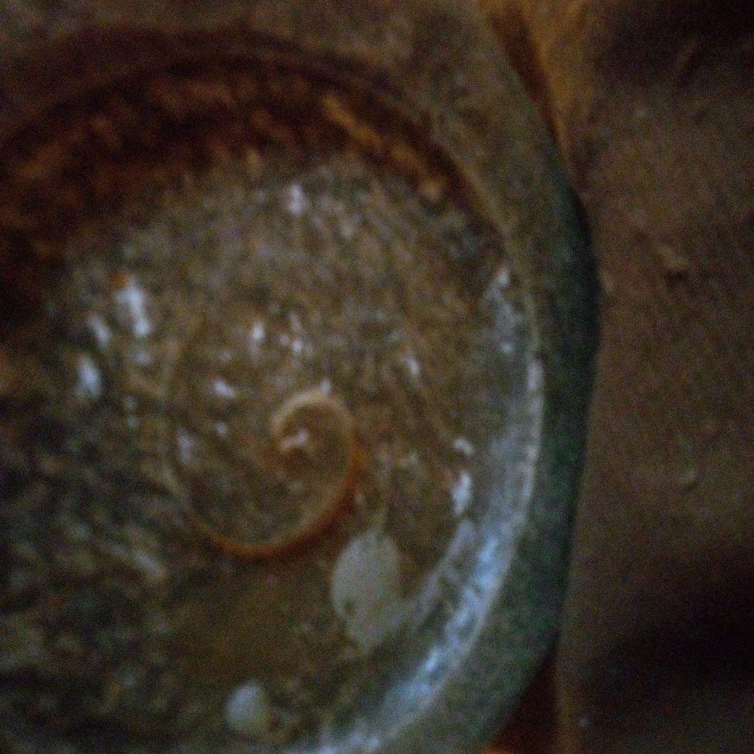 中国陶磁器　元染付 青白磁 龍模様 壺