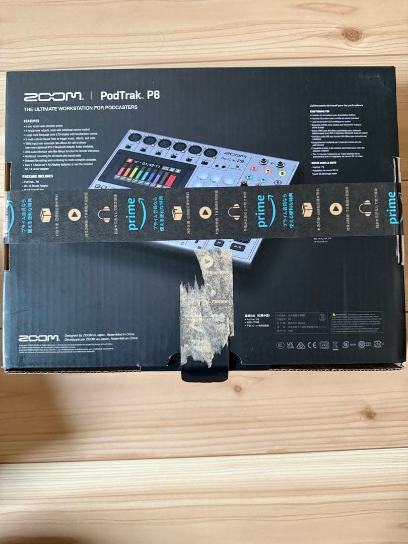 B*r様 ZOOM PodTrak P8 マルチトラックレコーダー