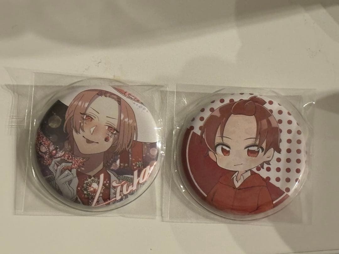 いれいす　りうら　怪盗スマイリー　日常　缶バッジ