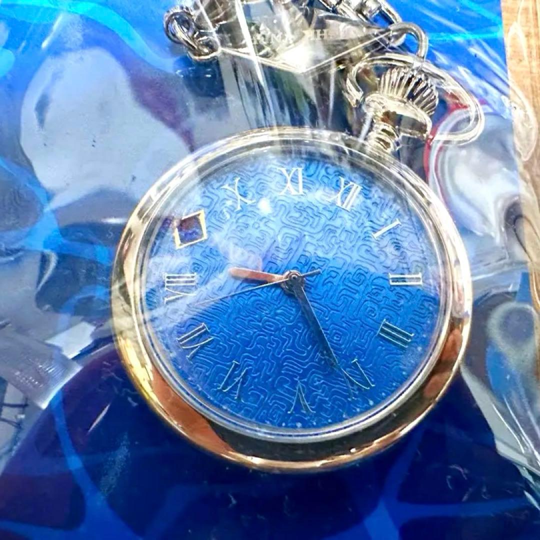 時計　キーチェーンウォッチ ふしぎの海のナディア 30周年 ブルーウォーター