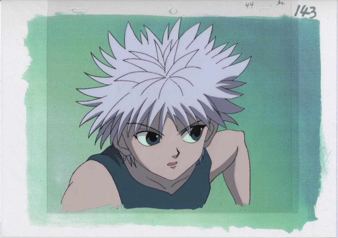 HUNTERxHUNTER　ハンターハンター　キルア　セル画　A2